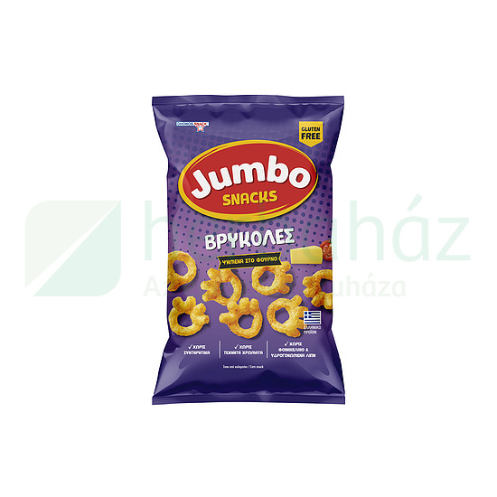GLUTÉNMENTES OHONOS JUMBO SNACK KUKORICA - SAJTOS, PARADICSOMOS 35G