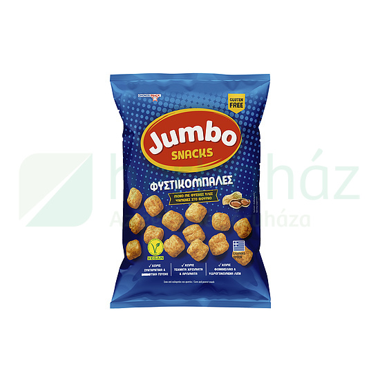 GLUTÉNMENTES OHONOS JUMBO SNACK KUKORICA FÖLDIMOGYORÓVAL 45G