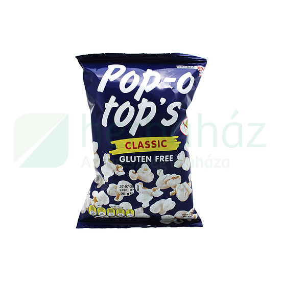 GLUTÉNMENTES OHONOS SNACK POP-O-TOP CLASSIC POPCORN 35G