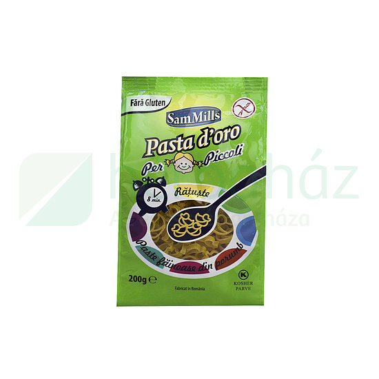 GLUTÉNMENTES PASTA DORO KACSÁS TÉSZTA 300G