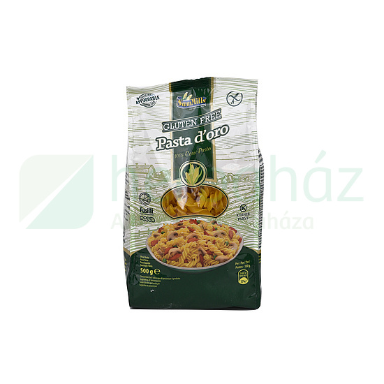 GLUTÉNMENTES PASTA DORO TÉSZTA FUSILLI 500G