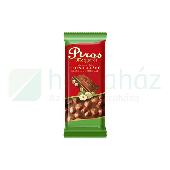 GLUTÉNMENTES PIROS MOGYORÓS TEJCSOKOLÁDÉ 70G