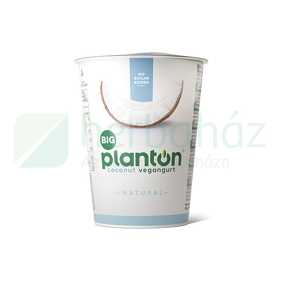 GLUTÉNMENTES PLANTON KÓKUSZOS VEGÁNGURT NATUR 400G[H]