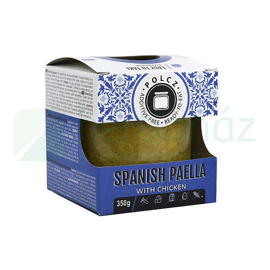 GLUTÉNMENTES POLCZ SPANYOL PAELLA CSIRKEHÚSSAL 350G