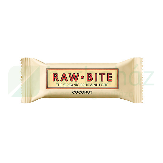 GLUTÉNMENTES RAWBITE ORGANIC KÓKUSZ BAR 50G