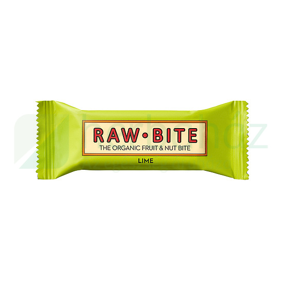 GLUTÉNMENTES RAWBITE ORGANIC LIME BAR 50G