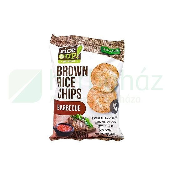 GLUTÉNMENTES RICE UP CHIPS BARBECUE ÍZŰ 60G