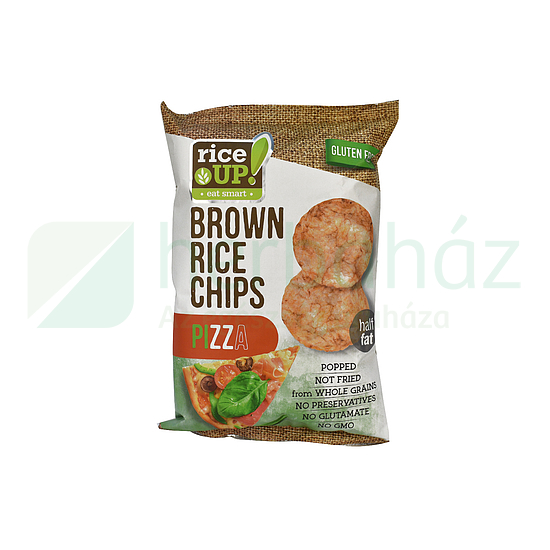 GLUTÉNMENTES RICE UP CHIPS PIZZÁS 60G