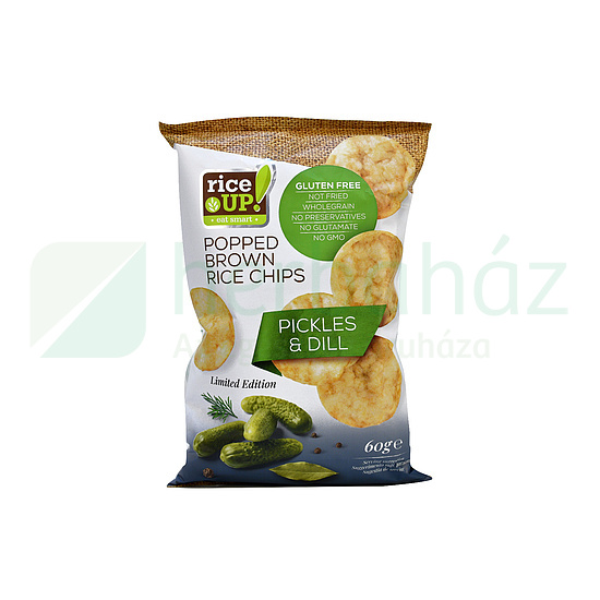 GLUTÉNMENTES RICE UP CHIPS SAVANYÚ UBORKÁS ÍZŰ 60G