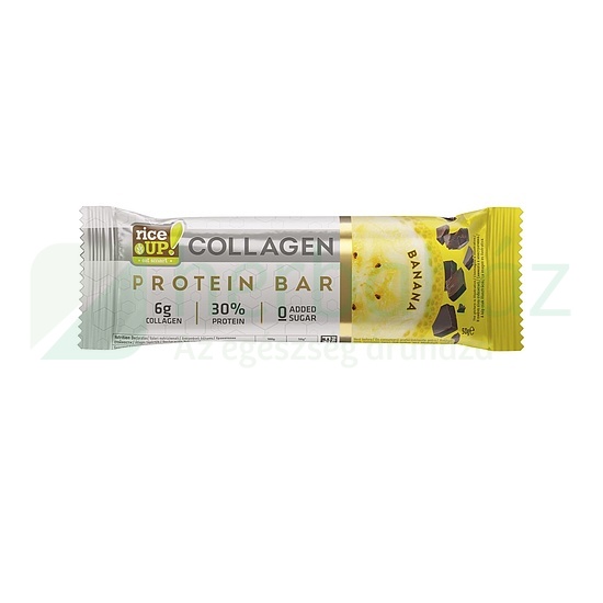 GLUTÉNMENTES RICE UP FEHÉRJESZELET KOLLAGÉNNEL BANÁN ÍZŰ HCN 50G