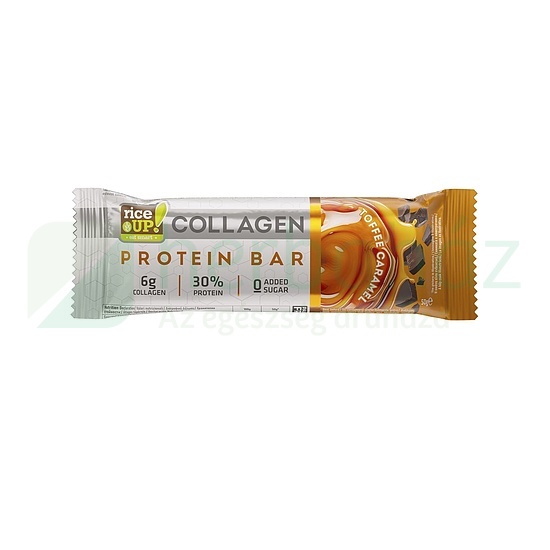 GLUTÉNMENTES RICE UP FEHÉRJESZELET KOLLAGÉNNEL TOFFEE CARAMELL ÍZŰ HCN 50G