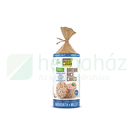 GLUTÉNMENTES RICE UP SZELET KÖLES-AMARÁNT 120G