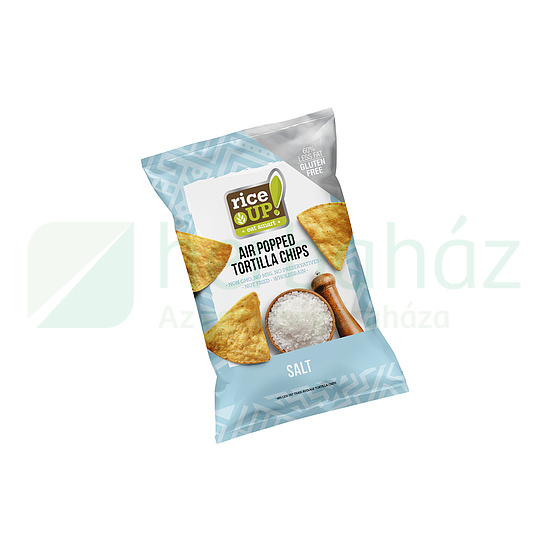 GLUTÉNMENTES RICE UP TORTILLA CHIPS TENGERI SÓS 60G