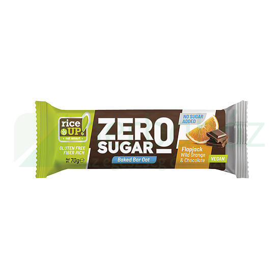 GLUTÉNMENTES RICE UP ZERO ZABSZELET NARANCCSAL, ÉTCSOKOLÁDÉVAL - HOZZÁADOTT CUKOR NÉLKÜL 70G