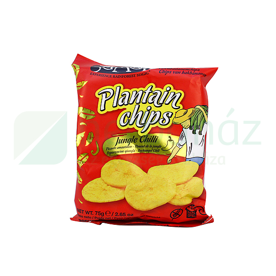 GLUTÉNMENTES SAMAI PLANTAIN (FŐZŐBANÁN) CHIPS CSÍPŐS CHILI 75G