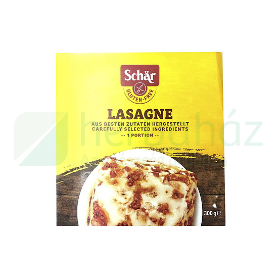 GLUTÉNMENTES SCHAR LASAGNE FAGYASZTOTT 300G [F]