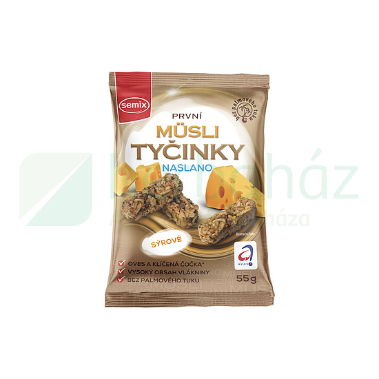 GLUTÉNMENTES SEMIX VÖRÖS LENCSE MÜZLIFALATOK SAJT 55G