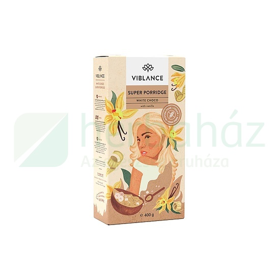 GLUTÉNMENTES VIBLANCE WHITE CHOCO SZUPERKÁSA 400G