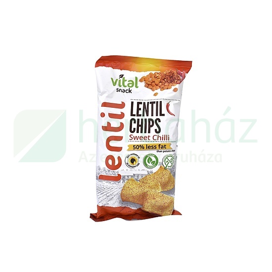 GLUTÉNMENTES VITÁL LENCSE CHIPS ÉDES CHILI ÍZŰ 65G