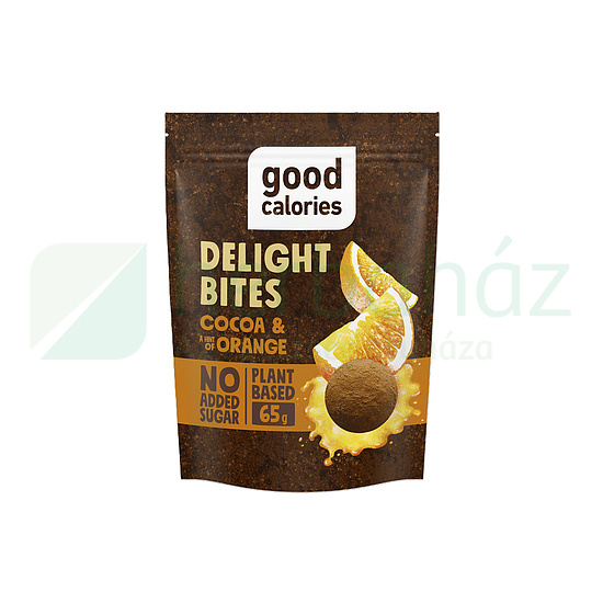 GOOD CALORIES DATOLYÁS FALATOK KAKAÓVAL ÉS NARANCSOLAJJAL 65G