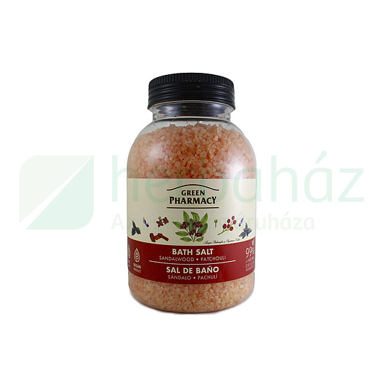 GREEN PHARMACY FÜRDŐSÓ SZANTÁLFA ÉS PACSULI KIVONATTAL 1000G