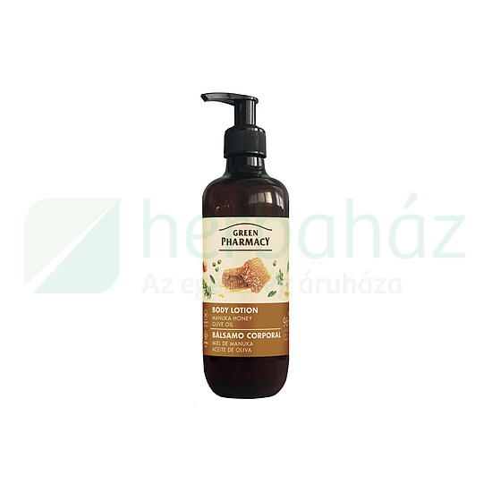 GREEN PHARMACY TESTÁPOLÓ MANUKA MÉZ ÉS OLÍVAOLAJ KIVONATTAL 400ML
