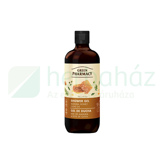 GREEN PHARMACY TUSFÜRDŐ MANUKA MÉZ ÉS OLIVA OLAJ KIVONATTAL 500ML