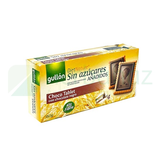 GULLON  CHOCO TABLET HOZZÁADOTT CUKROT NEM TARTALMAZ  150G