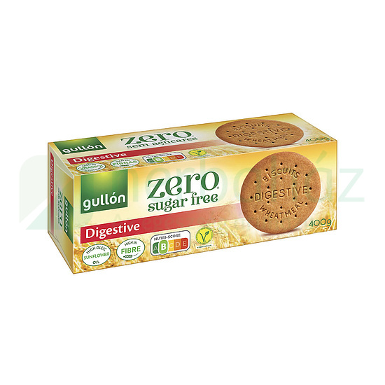 GULLON DIGESTIVA ZERO KORPÁS KEKSZ 400G