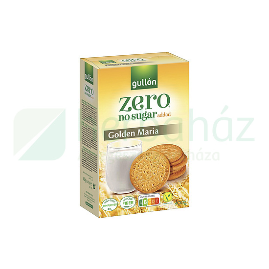 GULLON GOLDEN MARIA ZERO HOZZÁADOTT CUKOR NÉLKÜL 400G