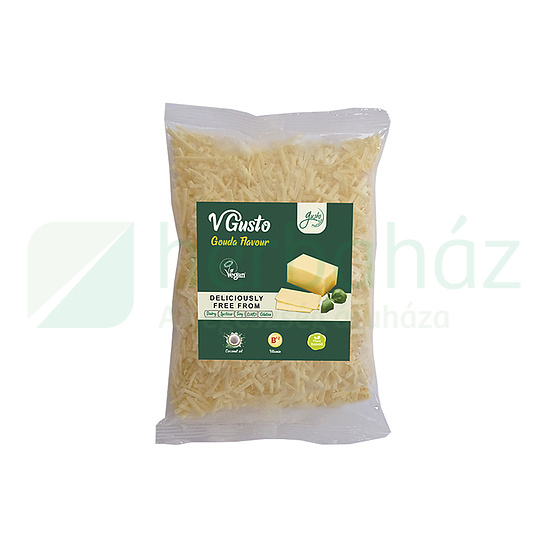 GUSTO VEGÁN GOUDA RESZELT KÉSZÍTMÉNY 200G [H]