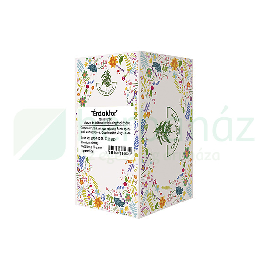 GYÓGYFŰ ÉRDOKTOR TEAKEVERÉK FILTERES 20DB