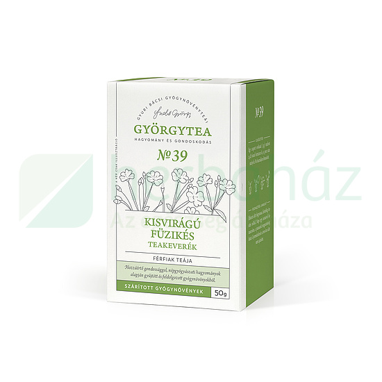 GYÖRGYTEA NO39 KISVIRÁGÚ FÜZIKÉS TEAKEVERÉK (FÉRFIAK TEÁJA) 50G