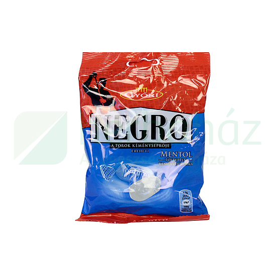 GYŐRI NEGRO CUKOR EREDETI MENTOL 79G