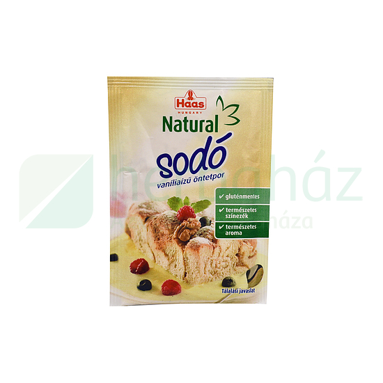 HAAS NATURAL VANÍLIAÍZŰ ÖNTETPOR 15G