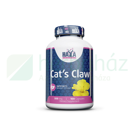 HAYA LABS CATS CLAW-MACSKAKAROM 500MG KAPSZULA 100DB