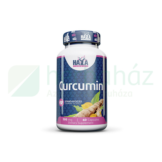 HAYA LABS CURCUMIN KIVONAT 500MG KAPSZULA 60DB