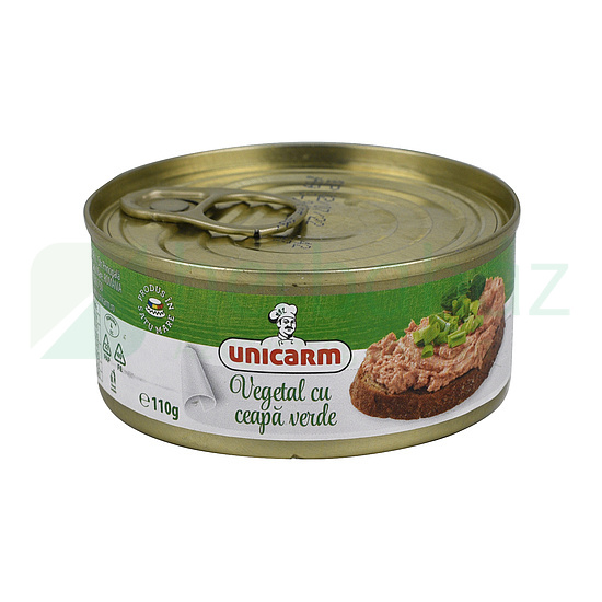 UNICARM NÖVÉNYI PÁSTÉTOM ZÖLDHAGYMÁS 110G