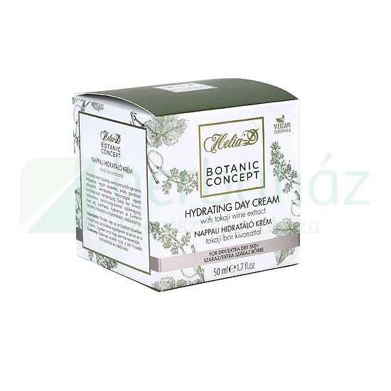 HELIA-D BOTANIC CONCEPT NAPPALI HIDRATÁLÓ KRÉM SZÁRAZ / EXTRA SZÁRAZ BŐRRE 50ML