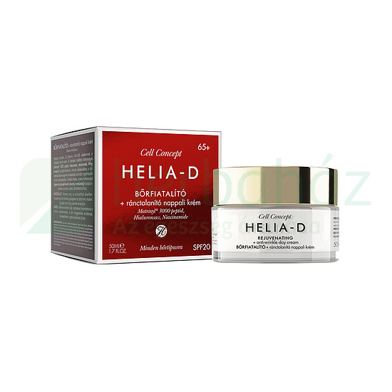 HELIA-D CELL CONCEPT BŐRFIATALÍTÓ RÁNCTALANÍTÓ NAPPALI KRÉM 65+ 50ML