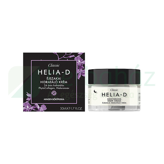 HELIA-D CLASSIC ÉJSZAKAI HIDRATÁLÓ KRÉM VEGAN 50ML