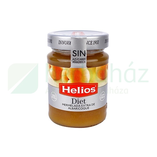 HÉLIOS SÁRGABARACK EXTRA JAM ÉDESÍTŐSZERREL 280G