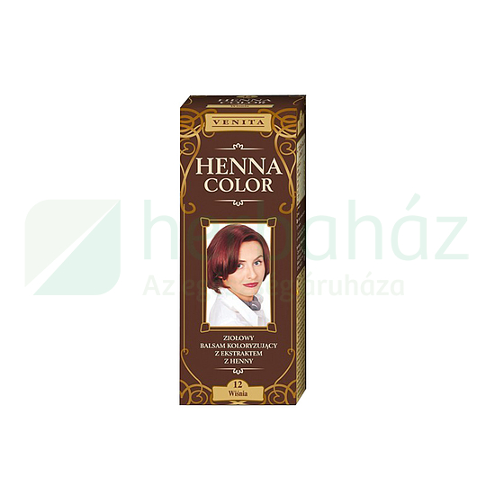 HENNA COLOR HAJFESTÉK 12 MEGGY 75ML