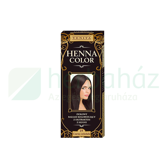 HENNA COLOR HAJFESTÉK 19 FEKETE 75ML