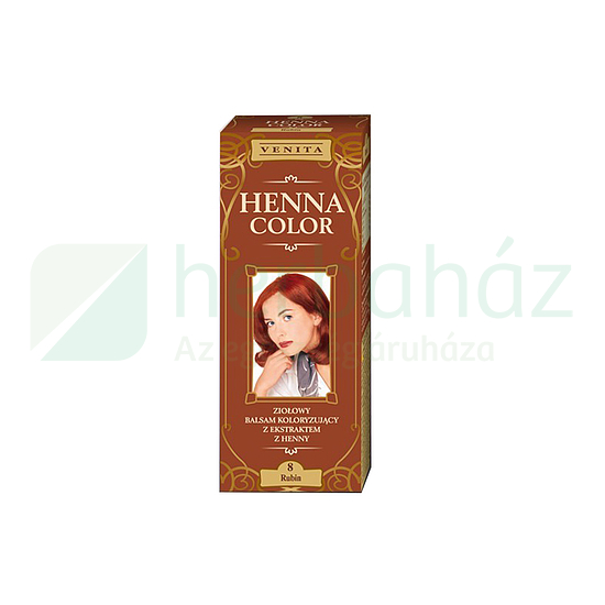 HENNA COLOR HAJFESTÉK 8 RUBIN 75ML