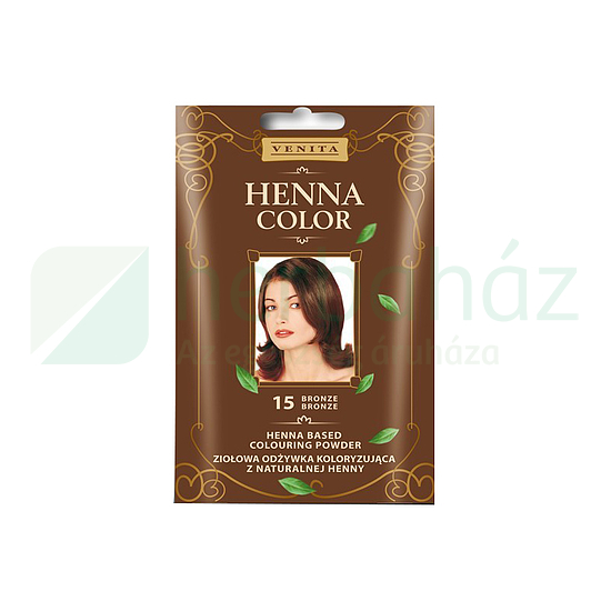 HENNA COLOR HAJSZÍNEZŐPOR 15 BRONZ 25G