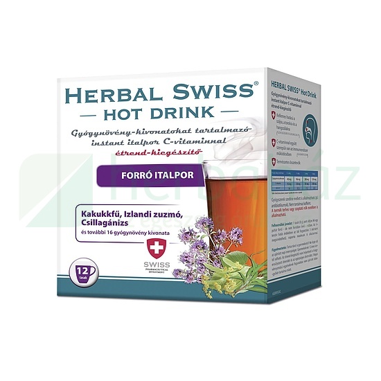 HERBAL SWISS HOT DRINK ITALPOR INSTANT 12DB