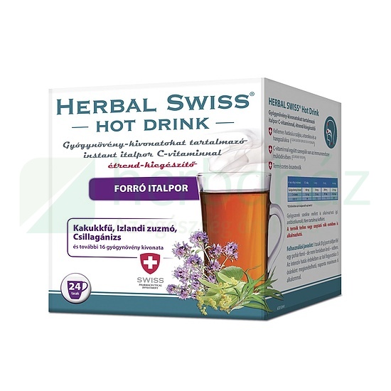 HERBAL SWISS HOT DRINK ITALPOR INSTANT 24DB