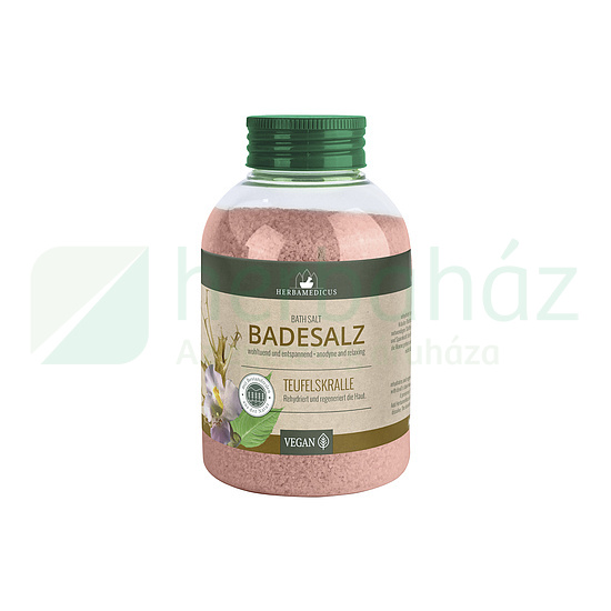 HERBAMEDICUS BADESALZ TEUFELSKRALLE ÖRDÖGKAROM FÜRDŐSÓ 575G