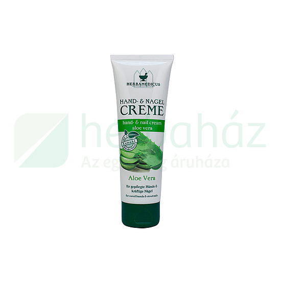 HERBAMEDICUS KÉZ-KÖRÖMÁPOLÓ ALOE VERA KRÉM 125ML